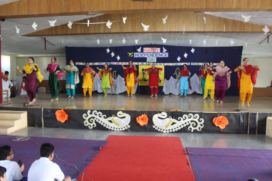 Independence Day Assembly by Class XI